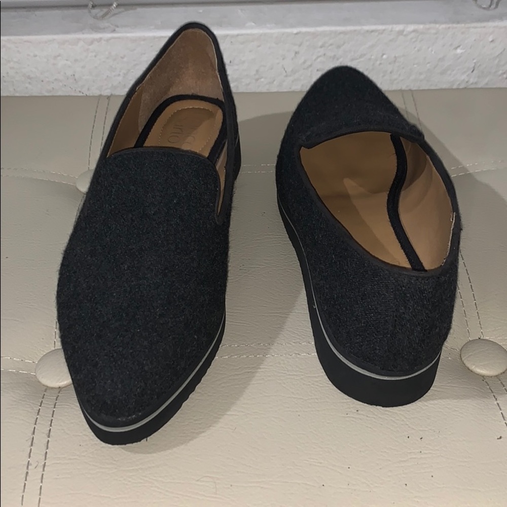 Franco Sarto tweed flats
